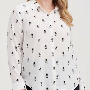 Torrid Madison Blouse - Georgette Dapper Animals